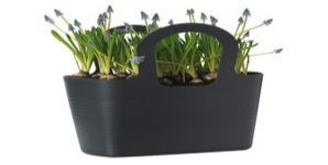 荷蘭進口塑料花盆愛好花盆Lizzy收納籃（盆底無孔）